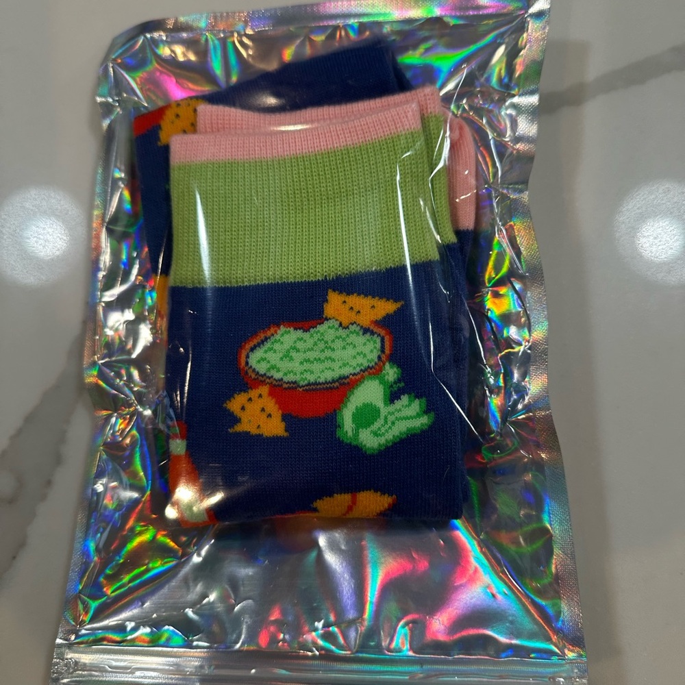 Colorful Patterned Men's Sock - Picture 4 of 4